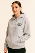 Digit Doubler "ANXIETY DEPARTMENT" Designer style hoodie